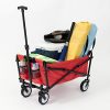 YSC-Wagon-Garden-Folding-Utility-Shopping-CartBeach-Red-0