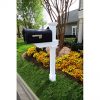 Zippity-Outdoor-Products-Classica-Mailbox-Post-with-No-Dig-Steel-Pipe-Anchor-Kit-White-0