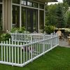Zippity-Outdoor-Products-ZP19001-No-Dig-Vinyl-Picket-Unassembled-Garden-Fence-2-Pack-30-x-58-White-0