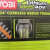 Ryobi-40-Volt-Cordless-Hedge-Trimmer-24-includes-Lithium-Ion-Battery-plus-Charger-0-0