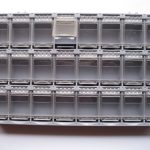 10-Pcs-SMD-SMT-Electronic-Component-Mini-Storage-Box-2438-LatticeBlocks-213x125x22mm-Gray-Color-T-157-Skywalking-0