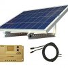 100-Watt-12V-Solar-Panel-Kit-Adjustable-Mount-RV-Cabin-Off-Grid-Battery-0