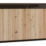 120-Gallon-Cedar-and-Resin-Deck-Box-Large-Storage-Capacity-Stylish-Wood-and-Plastic-Combination-Lockable-Waterproof-Sturdy-and-Long-Lasting-Solid-Cedar-Wood-Construction-Dark-BrownUnfinished-0