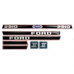 12102-Hood-Decal-Set-with-BlackRed-Force-II-Made-For-Ford-Tractor-2910-0