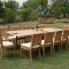 13-Pc-Grade-A-Teak-Wood-Dining-Set-Very-Large-122-Caranasas-Double-Extension-Rectangle-Table-12-Giva-Chairs-10-Armless-and-2-Arm-Captain-WFDSGV15-0