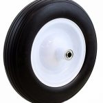 16-Solid-rubber-tire-flat-free-58-axle-x-for-cart-wagon-wheelbarrow-formed-ribbed-tread-tyre-replacement-wheel-new-128-0