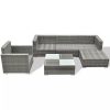 17-Pieces-Garden-Sofa-Set-Poly-Rattan-Modular-Sofa-Set-Gray-Garden-Lounge-Set-Weather-resistant-Rattan-Lounge-Set-Ideal-for-Outdoor-Use-0-2