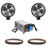 18-Oscillating-HIGH-PRESSURE-2-Misting-Fans-enclosed-Pump-and-Tubing-Wall-Mount-Misting-Kit-0
