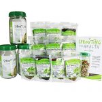 3-Jar-Sprouting-Starter-Kit-Three-1-Quart-Sprouting-Jars-Instructions-25-Lbs-Organic-Seeds-Alfalfa-Brocolli-Radish-Clover-Lentil-Mung-Bean-Buckwheat-Bean-Salad-Mix-More-0