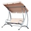 3-Person-Steel-Outdoor-Patio-Porch-Swing-Chair-with-Adjustable-Canopy-Rocker-0