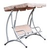3-Person-Steel-Outdoor-Patio-Porch-Swing-Chair-with-Adjustable-Canopy-Rocker-0-2