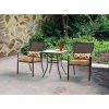 3-Piece-Outdoor-Bistro-Set-Seats-2-Durable-Powder-Coated-Steel-Frame-Tempered-Glass-Top-Reversible-Cushions-Cool-Comfortable-Ventilated-Seating-Perfect-Addition-to-Your-Patio-0