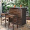 3-Piece-Patio-Outdoor-Backyard-Table-2-Stools-Rattan-Furniture-Wicker-Bar-Set-0