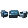 4-Piece-Cushioned-Outdoor-Rattan-Wicker-Love-Seat-2-chair-Coffee-Table-Patio-Furniture-Set-Black-with-Grey-Cushions-No-Assembly-Required-0-2