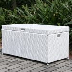 40-White-Resin-Wicker-Outdoor-Patio-Garden-Hinged-Lidded-Storage-Deck-Box-0-0