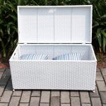 40-White-Resin-Wicker-Outdoor-Patio-Garden-Hinged-Lidded-Storage-Deck-Box-0-1
