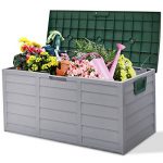 44-Deck-Storage-Box-Outdoor-Patio-Garage-Shed-Tool-Bench-Container-70-Gallon-0-3