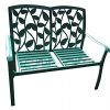 44-Green-Cast-Aluminum-Leaf-Silhouette-Outdoor-Patio-Bench-0