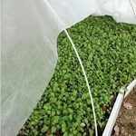 45FT-Long-Agfabric-Grow-TunnelMini-GreenhouseHoophouse-Tunnel-Kits-09oz-Row-Cover-and-Tunnel-HoopsPlant-Cover-Frost-Blanket-For-Season-Extension-and-Seed-Germination-0