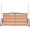 48-High-Back-Wood-Swing-with-Chain-Seats-2-People-Easily-Assembly-High-Back-Rounded-Seats-Comes-With-a-Strong-Hang-Chain-Natural-Hardwood-500-lb-Weight-Capacity-Perfect-Addition-to-Your-Patio-0-0