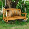 48-in-Hanging-Porch-Swing-All-Weather-Acacia-Hardwood-Water-Resistant-Dual-Stain-Outdoor-Finish-Features-UV-Light-Fading-Protection-Constructed-of-Weather-Resistant-Acacia-Hardwood-0