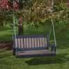 4FT-WEATHERED-WOOD-POLY-LUMBER-Mission-Porch-Swing-Heavy-Duty-EVERLASTING-PolyTuf-HDPE-MADE-IN-USA-AMISH-CRAFTED-0