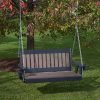 4FT-WEATHERED-WOOD-POLY-LUMBER-Mission-Porch-Swing-with-Cupholder-arms-Heavy-Duty-EVERLASTING-PolyTuf-HDPE-MADE-IN-USA-AMISH-CRAFTED-0