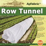 4X25FT-Agfabric-Grow-Tunnel-kit-09oz-Floating-Row-Cover-with-Tunnel-Hoops-For-Mini-GreenhousePlant-Cover-Frost-Blanket-for-Season-Extension-and-Seed-Germination-0