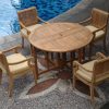 5-Pc-Grade-A-Teak-Wood-Dining-Set-48-Round-Butterfly-Folding-Table-And-4-Giva-Captain-Arm-Chairs-WHDSGV2-0-0