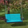 5FT-ARUBA-BLUE-POLY-LUMBER-ROLL-BACK-Porch-Swing-with-Cupholder-arms-Heavy-Duty-EVERLASTING-PolyTuf-HDPE-MADE-IN-USA-AMISH-CRAFTED-0