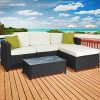 5PC-Rattan-Wicker-Aluminum-Frame-Sofa-Set-Cushioned-Sectional-Outdoor-Garden-Patio-Furniture-0-0