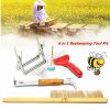 6-in-1-Beekeeping-Smoker-Chisel-Frame-Grip-Queen-Catcher-Marker-Bee-Brush-0-0