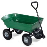650LB-Garden-Dump-Cart-Dumper-Wagon-Carrier-Wheel-Barrow-Air-Tires-Heavy-Duty-0-14