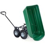 650LB-Green-Garden-Cart-Dump-Wagon-Trailer-Lawn-Wheels-Rolling-Storage-Wagon-Carrier-Barrow-Air-Tires-Heavy-Duty-0-1