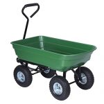 650lb-Garden-Dump-Cart-Dumper-Heavy-Duty-Rolling-Wagon-Carrier-Wheelbarrow-with-Air-Tires-0