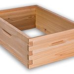 8-Frame-Medium-Hive-Box-Premium-Cedar-Wood-for-Langstroth-Beekeeping-Made-in-USA-14-x-19-x-6-Inches-0