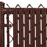 8ft-Brown-Ridged-Slats-for-Chain-Link-Fence-0