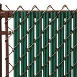 8ft-Green-Ridged-Slats-for-Chain-Link-Fence-0