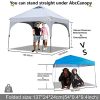 ABCCANOPY-1010-Outdoor-pop-up-Canopy-Portable-Shade-Canopy-Instant-Folding-with-Wheeled-Carry-Bag-White-0-2