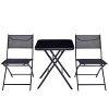 AK-Energy-3PC-Folding-Outdoor-Patio-Square-Table-Chair-Set-Garden-Deck-Lawn-Yard-Furniture-Glass-Top-Table-0