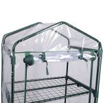 AK-Energy-63-Tall-Portable-Outdoor-4-Shelves-Tier-Garden-Flower-Plant-Clear-Greenhouse-PE-Cover-0-2
