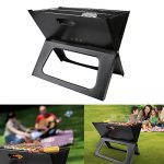 AK-Energy-Outdoor-Portable-BBQ-Grill-Smokeless-Charcoal-Folding-Garden-Party-Camping-Tool-Triangle-Support-Leg-0-1