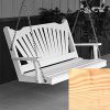 AL-Furniture-Co-Fanback-Porch-Swing-4-Foot-Unfinished-0