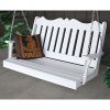 AL-Furniture-Co-Royal-English-Recycled-Plastic-Porch-Swing-5-Foot-Bright-White-0