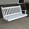 AL-Furniture-Co-Traditional-English-Porch-Swing-6-Foot-White-Paint-0