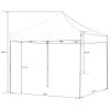 Abba-Patio-10-x-10-Feet-Outdoor-Pop-Up-Portable-Shade-Instant-Folding-Canopy-with-4-Sidewalls-and-Roller-Bag-White-0-0