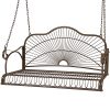 AlekShop-Swing-Chair-Iron-Hanging-With-Chain-Patio-Porch-Bench-Deluxe-2-person-Outdoor-Deck-Backyard-0