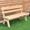 Allblessings-5Ft-3-Seats-Patio-Garden-Bench-Chair-Natural-Wood-Frame-Yard-Deck-Furniture-Outdoor-0-0