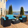 Allblessings-Patio-4PCS-Rattan-Wicker-Outdoor-Living-Furniture-Set-With-Blue-Cushion-For-Leisure-0-0