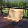 Amish-Porch-Swing-4-ft-Outdoor-Hanging-Porch-Swings-Traditional-Patio-Wooden-2-Person-Seat-Swinging-Bench-Pressure-Treated-Wood-0-2